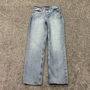 Silver Jeans Womens 28x27 Blue 90's Boyfriend Light Wash Denim Stretch Casual